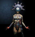 Resin Model figure Bust, Genesis, GK, Elephant, Fantasy theme, Unassembled and unpainted kit