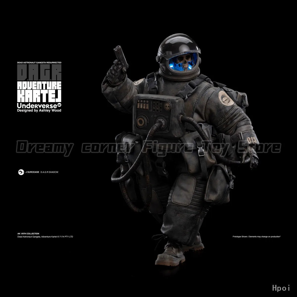 【In Stock】Original Underverse ADVENTURE KARTEL D.A.G.R SHADOW 1/6 Action Figure Collection Model