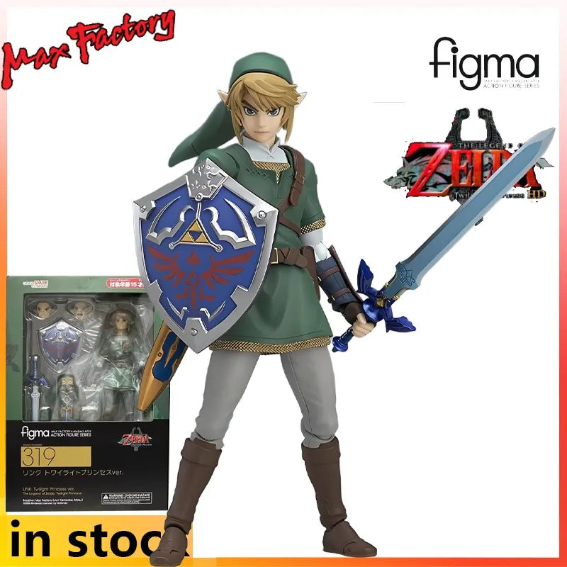 Max Figma Finished Product Movable Proportional Doll The Legend of Zelda: Twilight Princess Toys Model Festival Gift for Boys