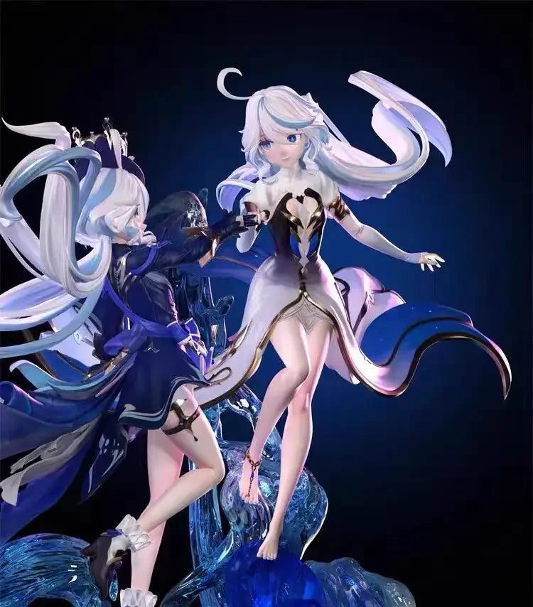 【Предварителна продажба】Genshin Impact Furina&amp;Focalors Игров Герой Скулптура Екшън Аниме Статуя Фигурки Анимация Колекционерски Модел Играчка
