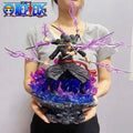 40 cm Anime-Figuren One Piece Roronoa Zoro Actionfiguren PVC-Modell Anime-Umgebende Charaktere Ornamente für Jungen-Geburtstagsgeschenke