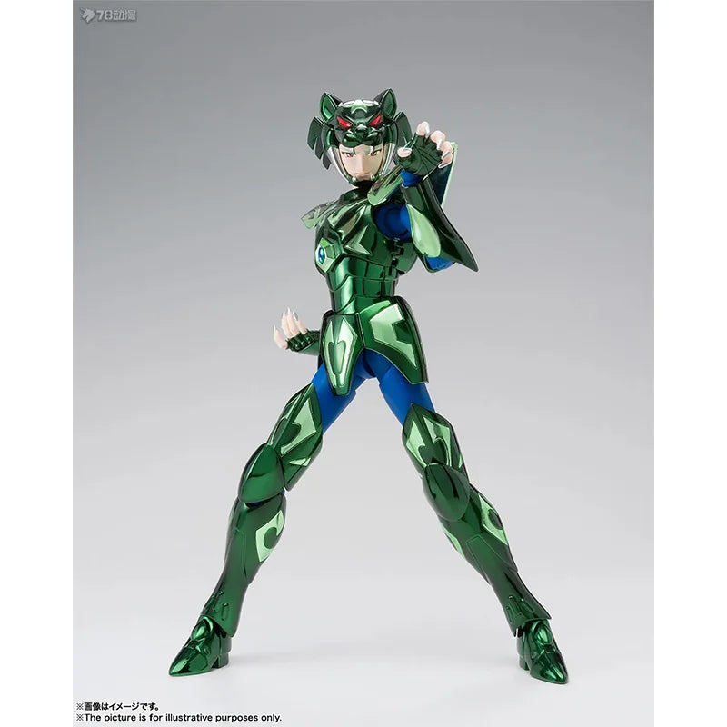 Original Genuine Saint Cloth Myth EX God Warrior Mizar Syd Bud Bandai Anime Model Toys Action Figure Gifts Collectible Ornaments