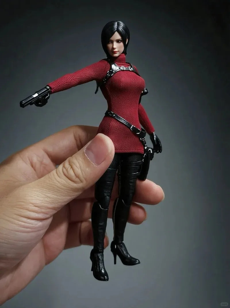 New In Stock Brotoys 1/12 Scale Ada Wong Rolling Eyeballs Action Figure Collectible Decoration Military Figure Model Toy