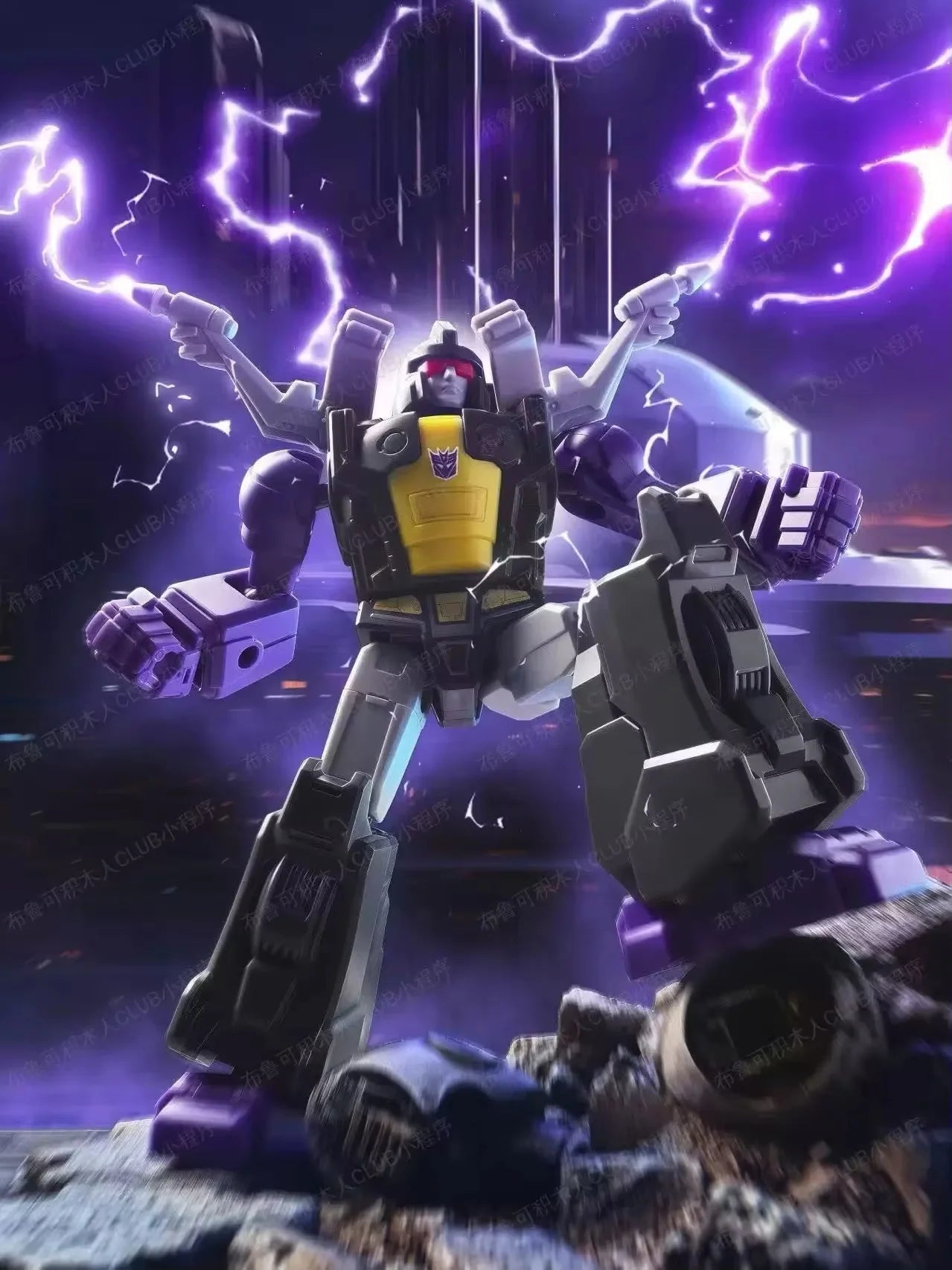 Blokee Transformation Unicron Galaxy Vol 8 Action Figures Blind Box Blitzwing Hot Rod Metroplex Sludge Dinobot Car Boy Gift