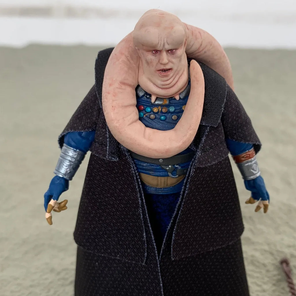3.75'' Star WarsThe Vintage Collection Kenner Bib Fortuna w/ Staff Accessory Tatooine Throne Room Jointed Action Figures Toy