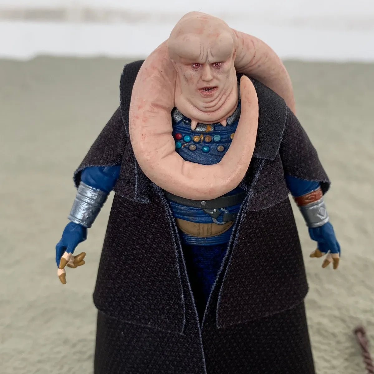 3.75'' Star WarsThe Vintage Collection Kenner Bib Fortuna w/ Staff Accessory Tatooine Throne Room Jointed Action Figures Toy