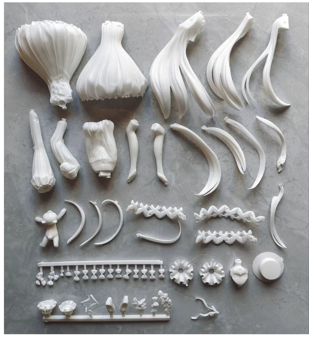 1/8 Anime Abigail Williams Fate/Grand Order Kit kawaii Resin GK DIY White Assembly GK Model Statue Toys doll Collection Gifts