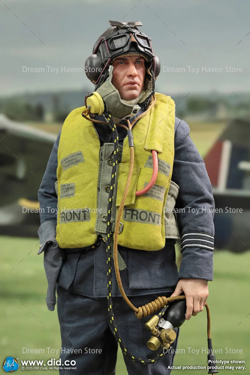 IN STOCK DID K80187 1/6 Scale Male Soldier British Pilot Captain Tom Hardy 12Inch Action Figure Model Best Collectible Dolls ﻿