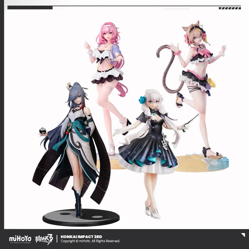 Sunsyea Honkai Impact 3rd Official Merch miHoYo Original Authentic Fu Hua Elysia Kiana Pardofelis Figure Doll