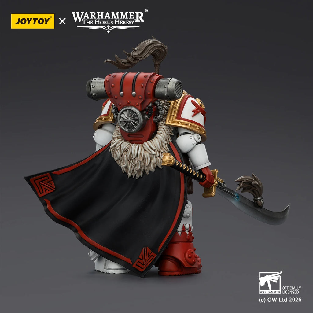 【Pre-sale】JOYTOY Warhammer 40K White Scars Hibou Khan, Seeker of Atonement 1/18 Action Figure Model Toy