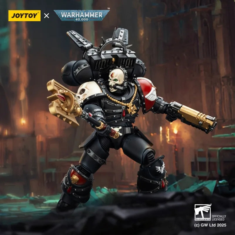 JOYTOY Warhammer 40K Blood Angels Lemartes 1/18 Action Figure Doll Anime Figurine Collection Model Statue Collectible Toy Gifts
