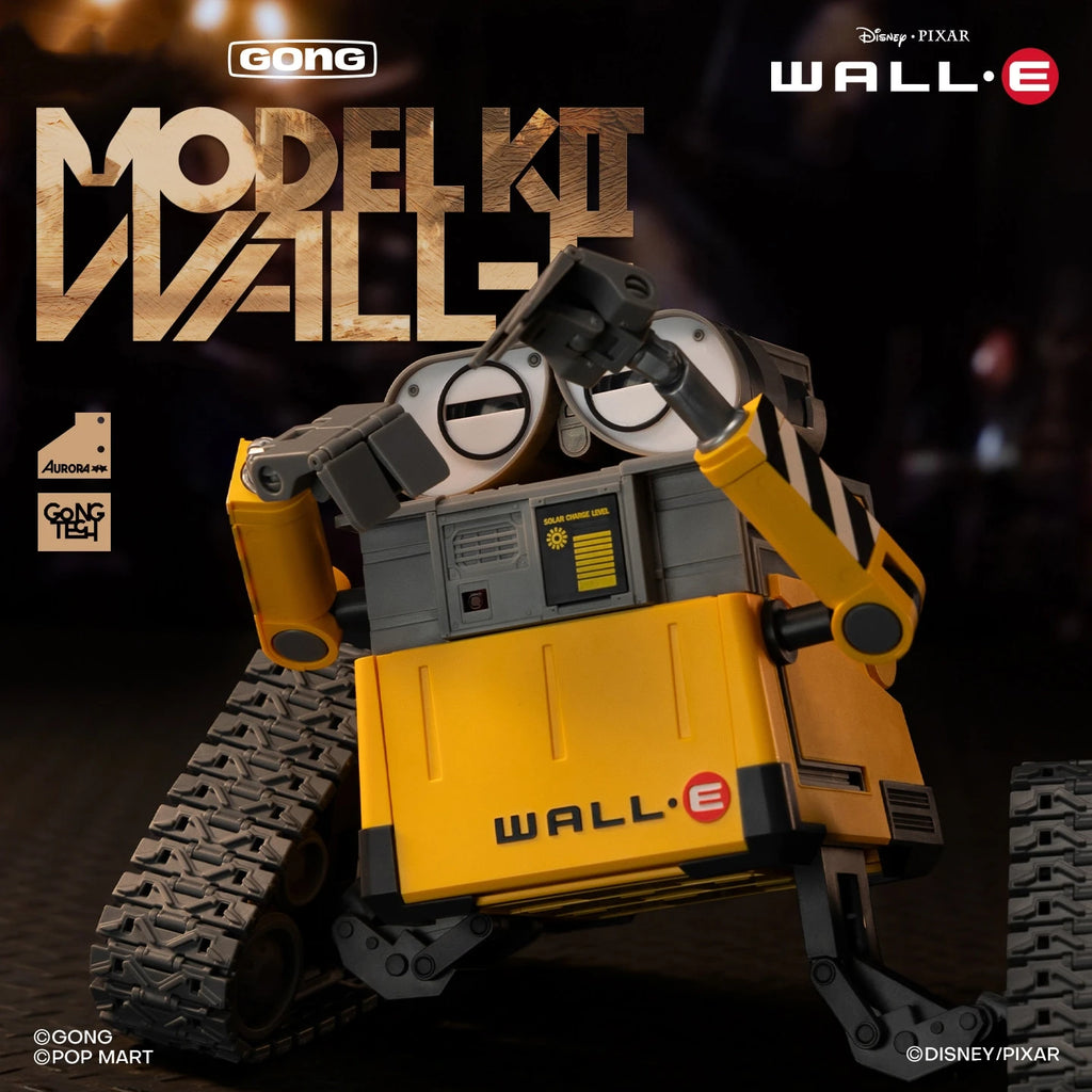 Gong Wall·E  Assembly Model Anime Peripheral Genuien 15cm Pvc Action Figurine Collection Model Birthday Toys Gifts