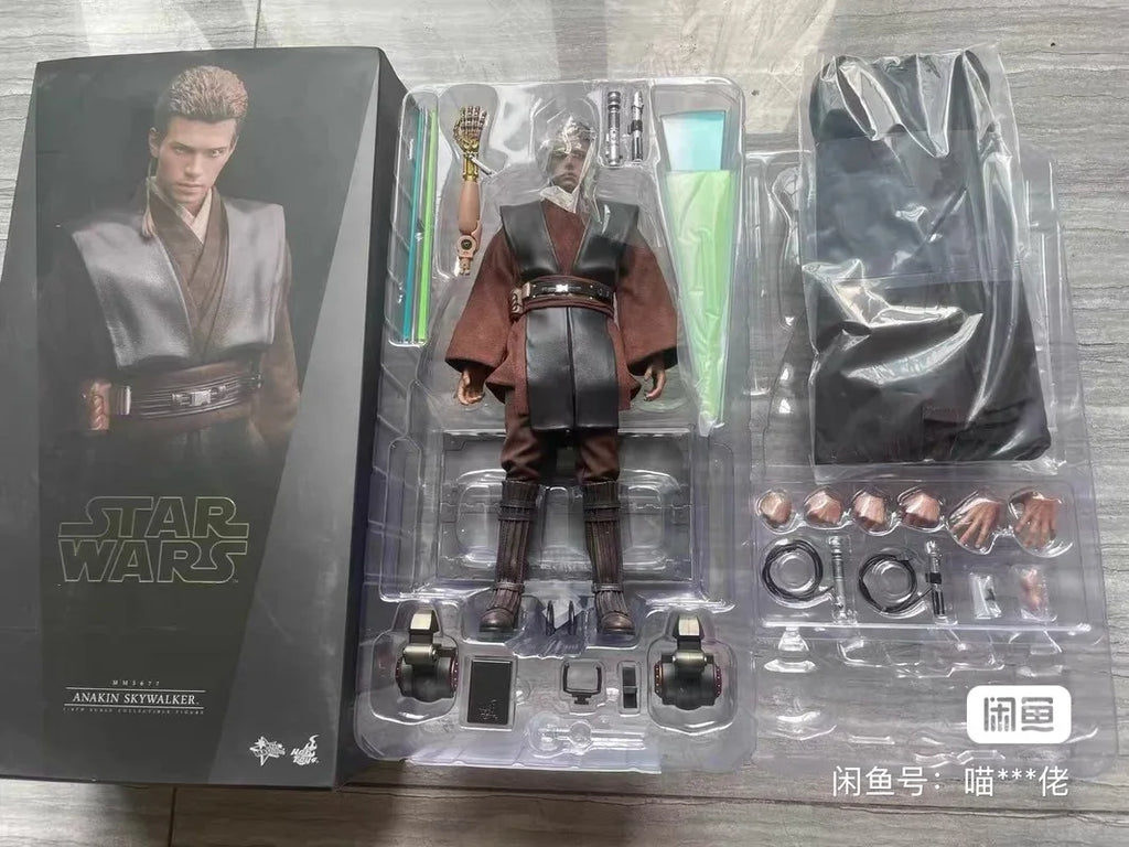 1/6 Scale Star Wars Action Figure - Anakin Skywalker 'Apprentice Demonic' From Attack Of The Clones Ht Dx34ae Mms677