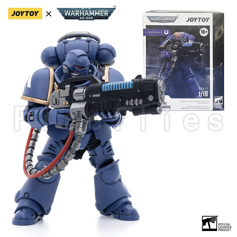 1/18 JOYTOY Action Figure (3PCS/SET) 40K Hellblasters Sergeant Ulaxes Anime Model Toy
