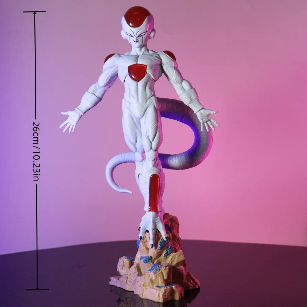 Dragon Ball Anime Figuren 26cm Neue Super Frieza Figur Frieza Friesa Figur Statue Sammlerstück Pvc Modell Puppe Spielzeug Gif