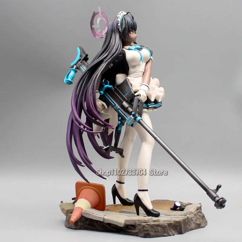 Anime Blue Archive Figuren GK Kakudate Karin Actionfiguren Schöne Mädchen Actionfiguren PVC Modell Spielzeug Geburtstagsgeschenk