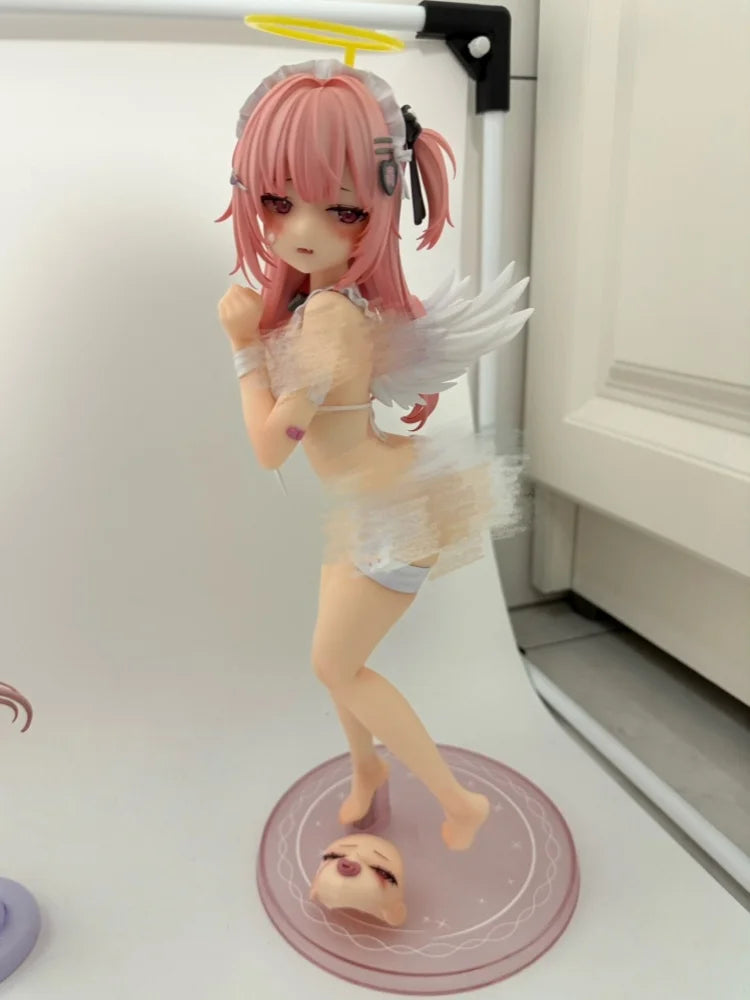 2026 New Original Prime Project Anime Figure Riko Art Aimonn Lingerie Ver 1/4 Scale Angel Wing Halo Collectible Toy Gift Stock