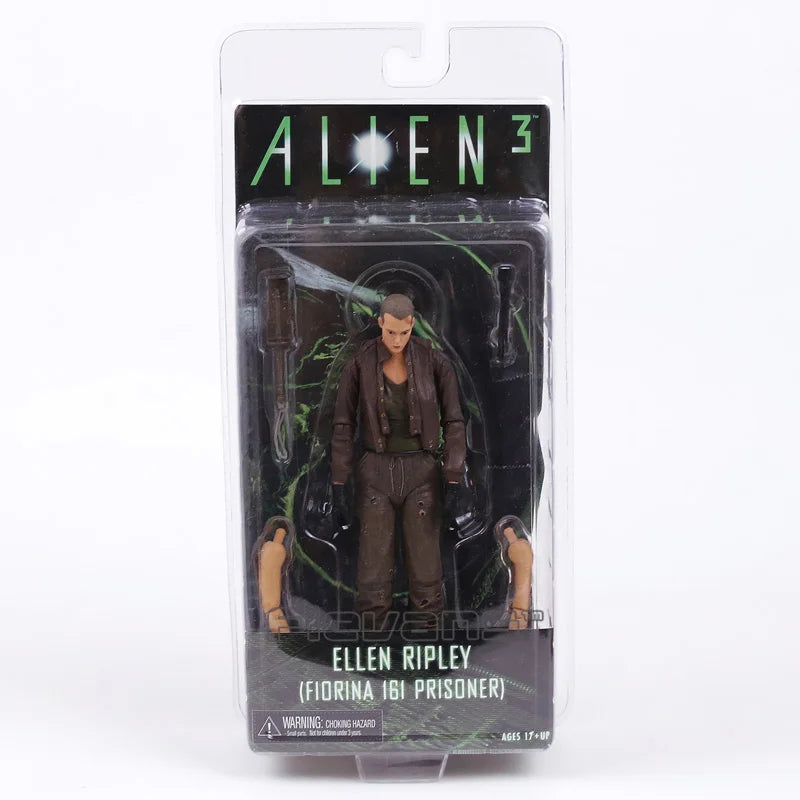 NECA Aliens Xenomorph Warrior Snake Grid Alien Ellen Ripley Collection Action Figure Movie Model Toy