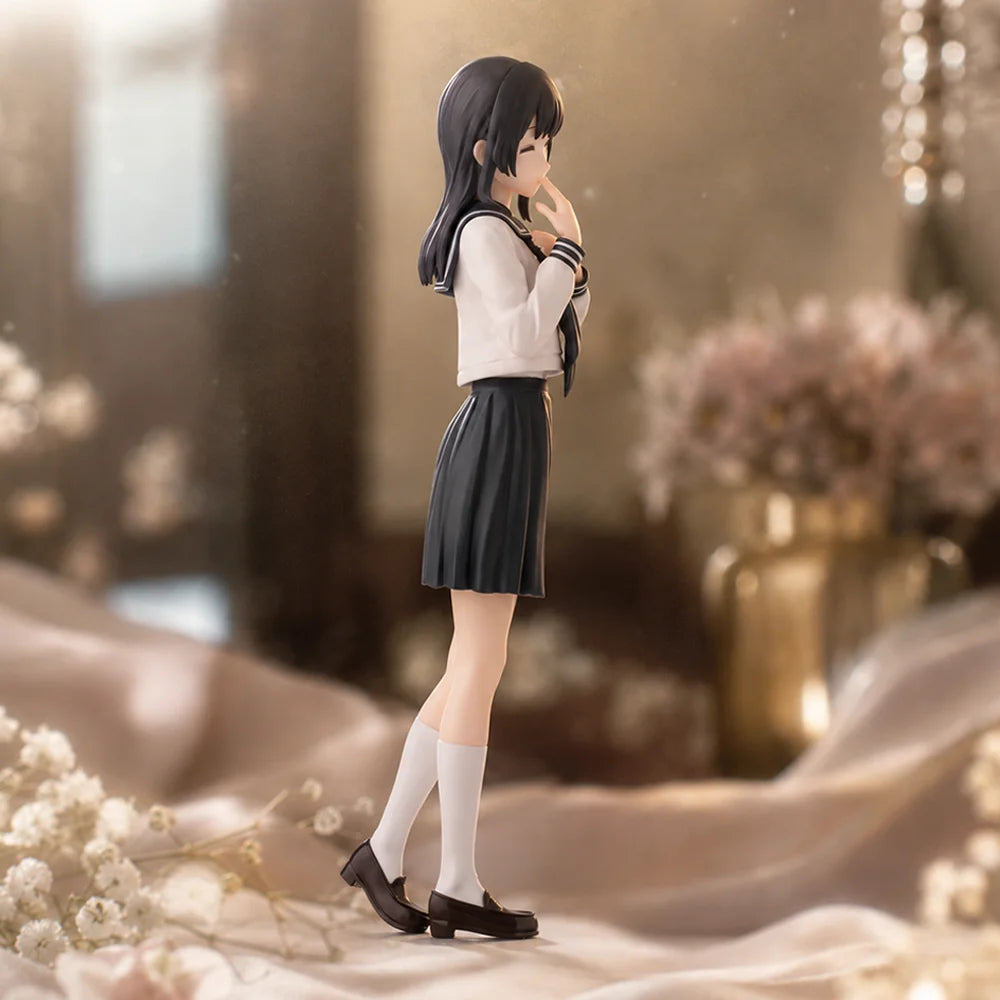 1pc 18cm/7.09in Anime Girl Figure PVC Statue Action Figure Collectible Model Desktop Ornament Car Decoration Display Toys Gifts