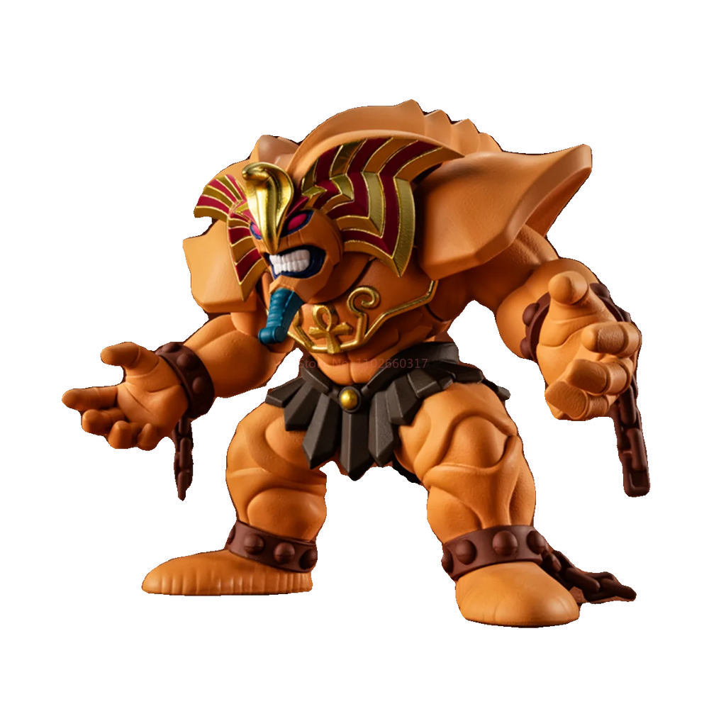 Bandai Anime Action Figure Food Play Yu Gi Oh! Ex01 Dark Mage Exodia Pvc Model Collection Figure Birthday Gift For Kids Toys