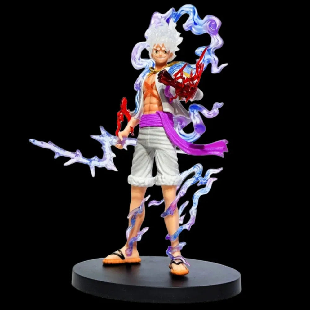 20 см/7,87 инча Аниме One Piece фигурка GEAR 5 Nika Sun God Luffy екшън фигурки PVC статуя колекция модели играчки подаръци
