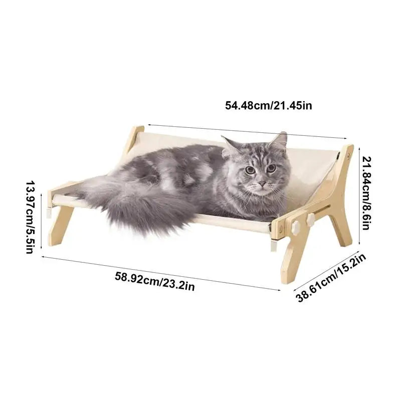 Cat House Window Perch Cat Window Resting Seat Easy Washable Fabric Hammock Hanging Bed Sleep Seat for Feline Naptime