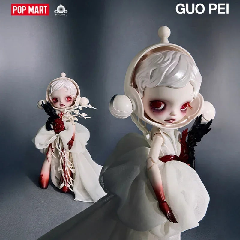 POPMART SKULLPANDA x GUO PEI 1/6 Series Blind Box Toys Kawaii Anime Action Figure Caixa Caja Surprise Mystery Bag Toy