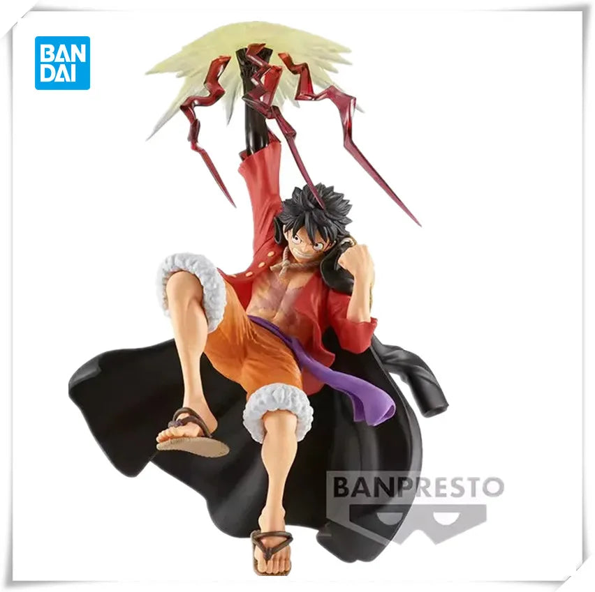 Bandai Original Banpresto Anime One Piece BATTLE RECORD COLLECTION BRC Luffy PVC Actionfigur Modell Sammlerstück Geschenk