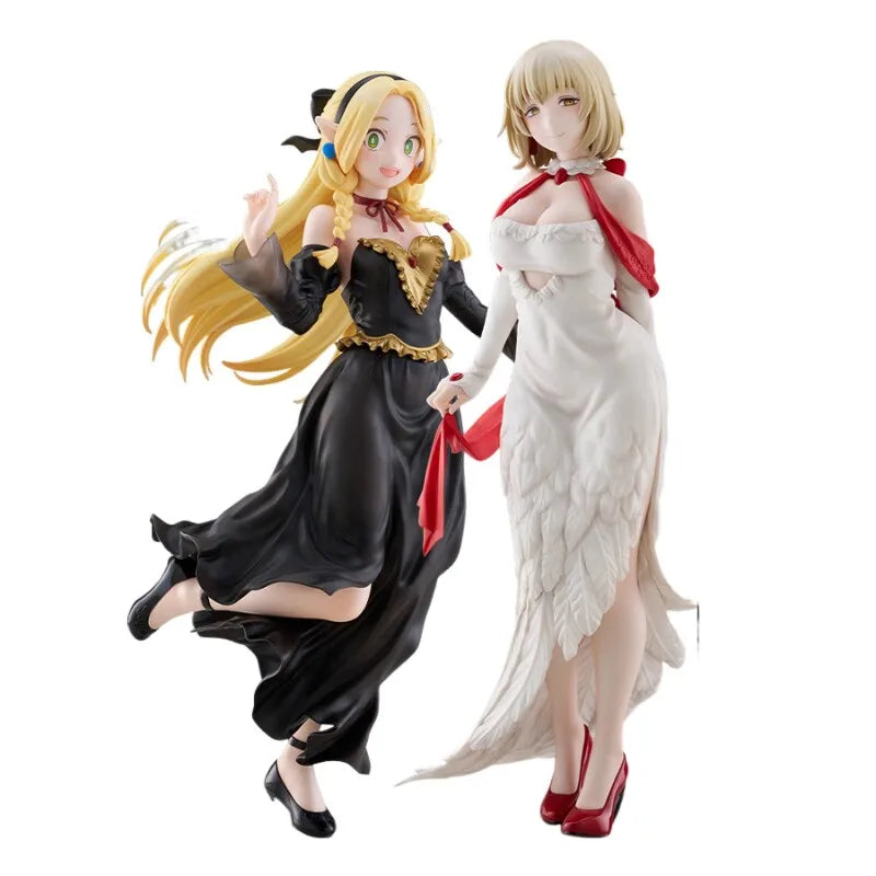 In Stock FuRyu TENITOL TALL Delicious in Dungeon Marcille & Falin Dress Style Ver. Collectible Figure Gift