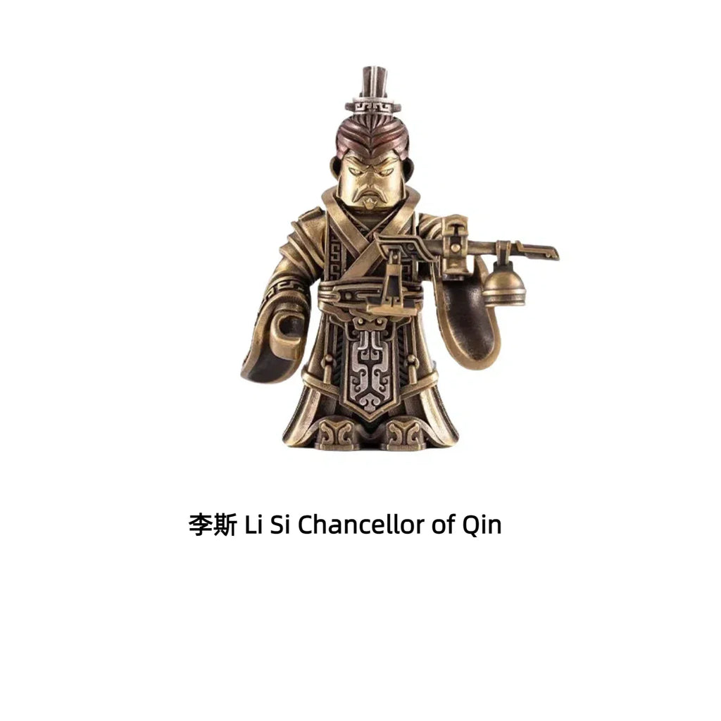 Ancient Tough Character Heroes Delicate Metal Figurine Crusades Templar MOC Building Blocks Magnetic Detachable Bricks Toys