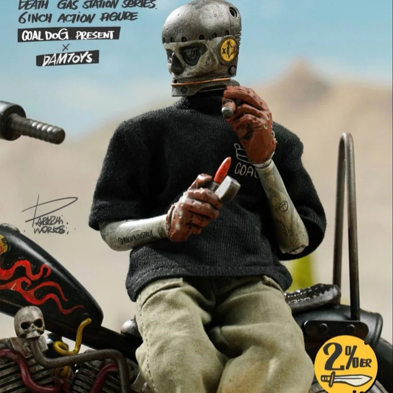 In Stock Coal Plant Black Dog Damtoys X Coaldog Model  Mr. Quiet  Desperate Gas Station Deluxe Edition Action Figure Gifts Toys