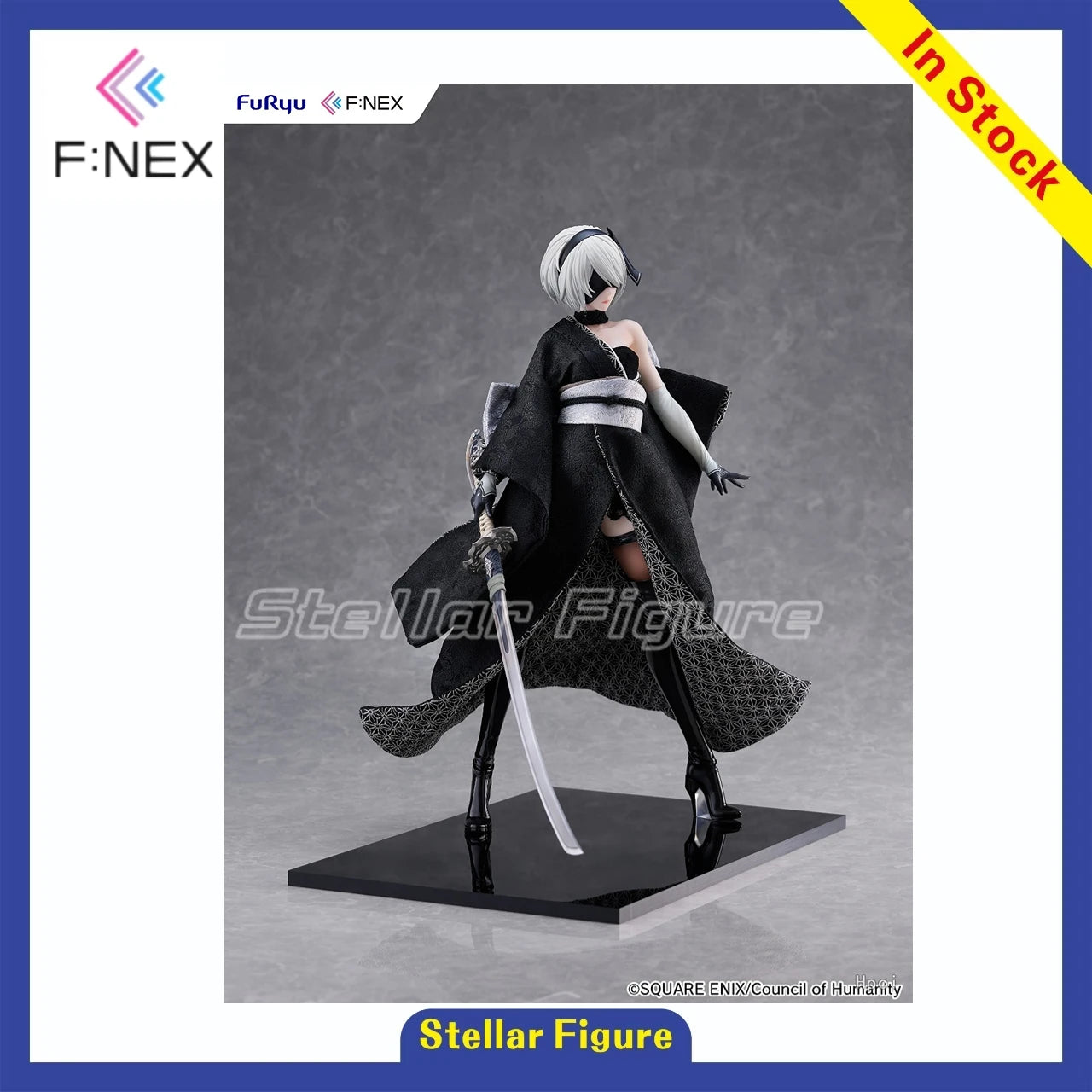 【SF】In Stock Jide NieR:Automata Ver1.1a 2B 1/4 Scale Figures Model Collection Original