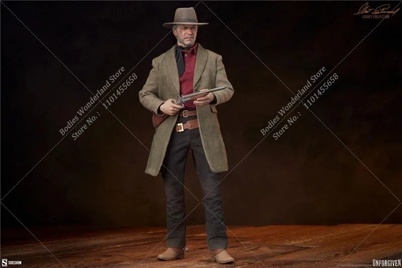 In Stock Sideshow 100478 1/6 Scale Collectible Unforgiven William Munny Clint Eastwood 12” Male Solider Action Figure Model Toys