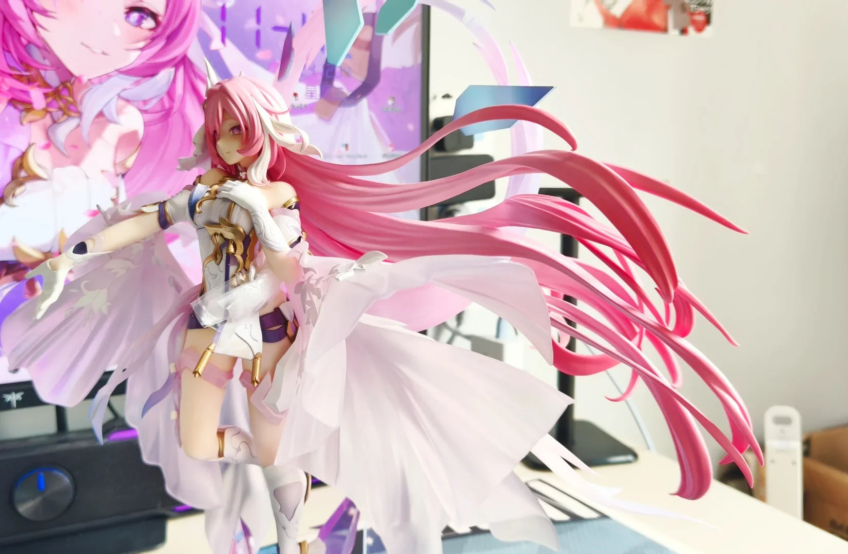 Genuine Honkai Impact 3rd Elysia Cosplay Herrscher Of Human: Ego You'S Story Ver Theme Elysia 1/7 Figure Collect Model Ornaments