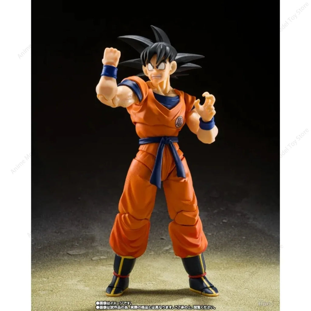 Original Bandai in Stock Genuine Figures Dragon Ball S.H.Figuarts Z Goku & Gohan Kid Ver. & Kintoun Anime Model Kits Action Toy
