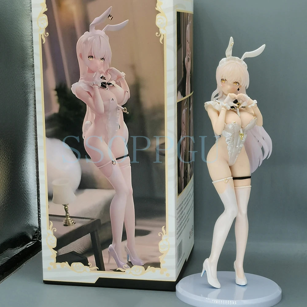 NEU lastZ Design Lucile Bunny Girl Figur 27 cm Anime Girl PVC Actionfigur Spielzeugstatue Erwachsenensammlung Modellpuppe Geschenk