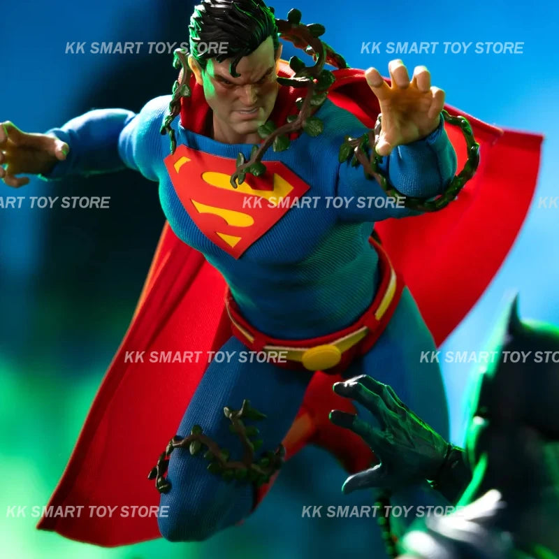 GONG Resonance DC Batman HUSH Superman Action Figure Cloth Suit Collectible Movable Model Ornament Surprise Model Gifts Toys