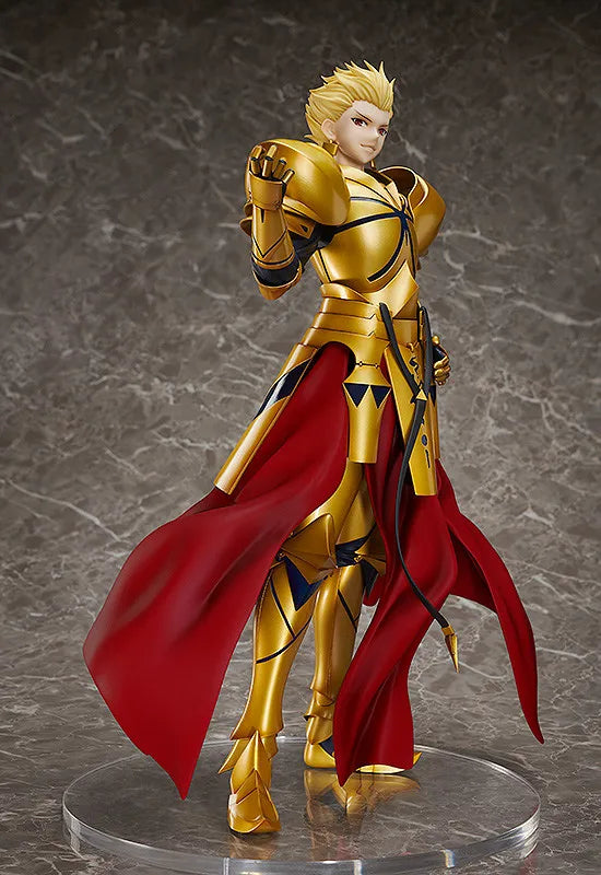 In stock FREEing Original:Fate Grand Order Gilgamesh 1/4 PVC Action Figure Anime Figure Model Toys Figure Collection Doll Gift