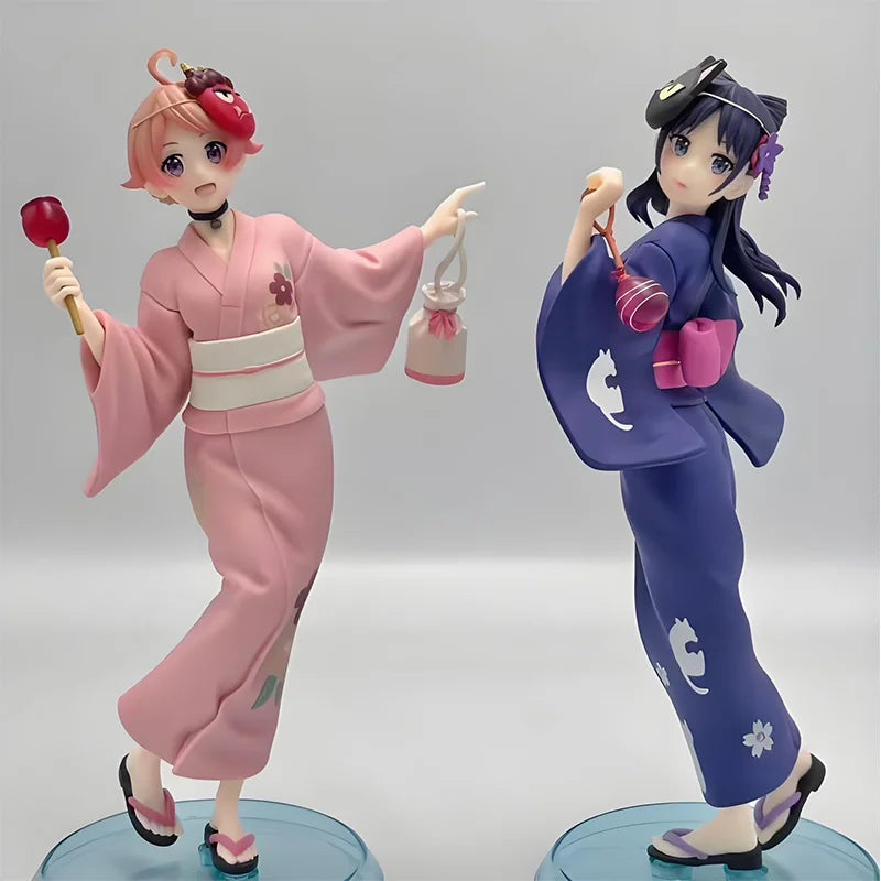 Genuine Witch Watch Nico Wakatsuki Nico Wakatsuki Yukata Pvc Collector Ornament Figure Model Toy Gift New and Unopened In Stock