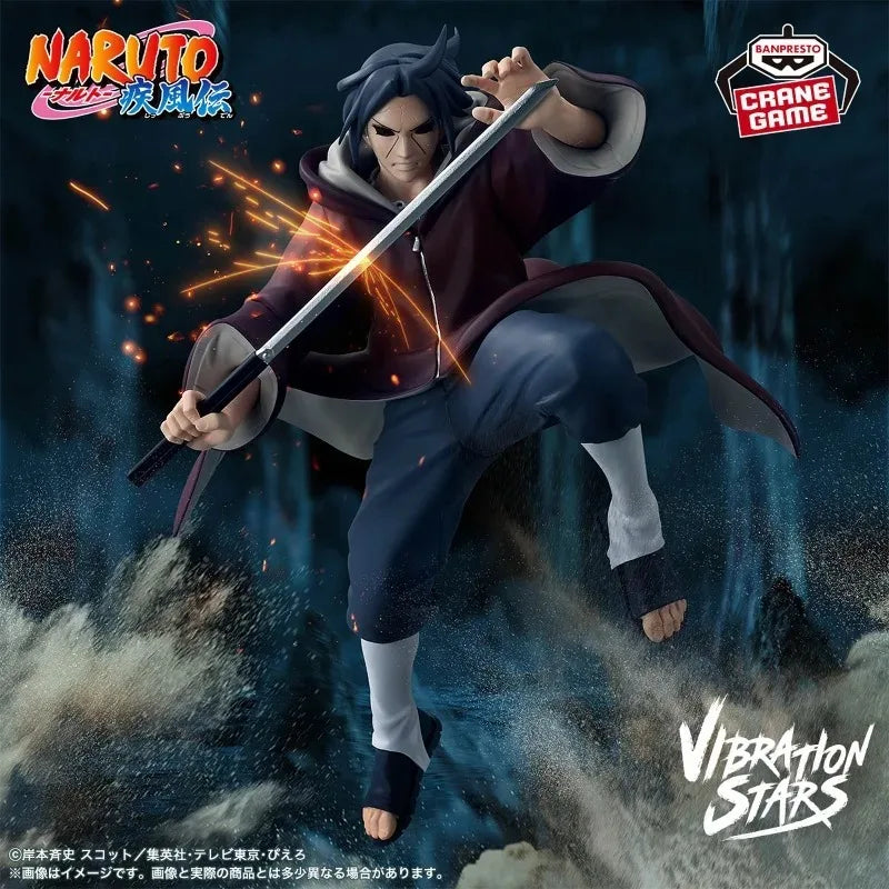 Bandai In Stock Banpresto Vibration Stars Original Anime Naruto Uchiha Itachi Yakushi Kabuto PVC Action Figure Model Toy Gift DT
