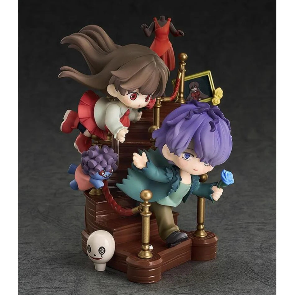 ‌Original ‌Brand New GSC Ib The Horror Art Gallery Q Version Model Ib & Garry Static Official Figure Anime Collectible Statue