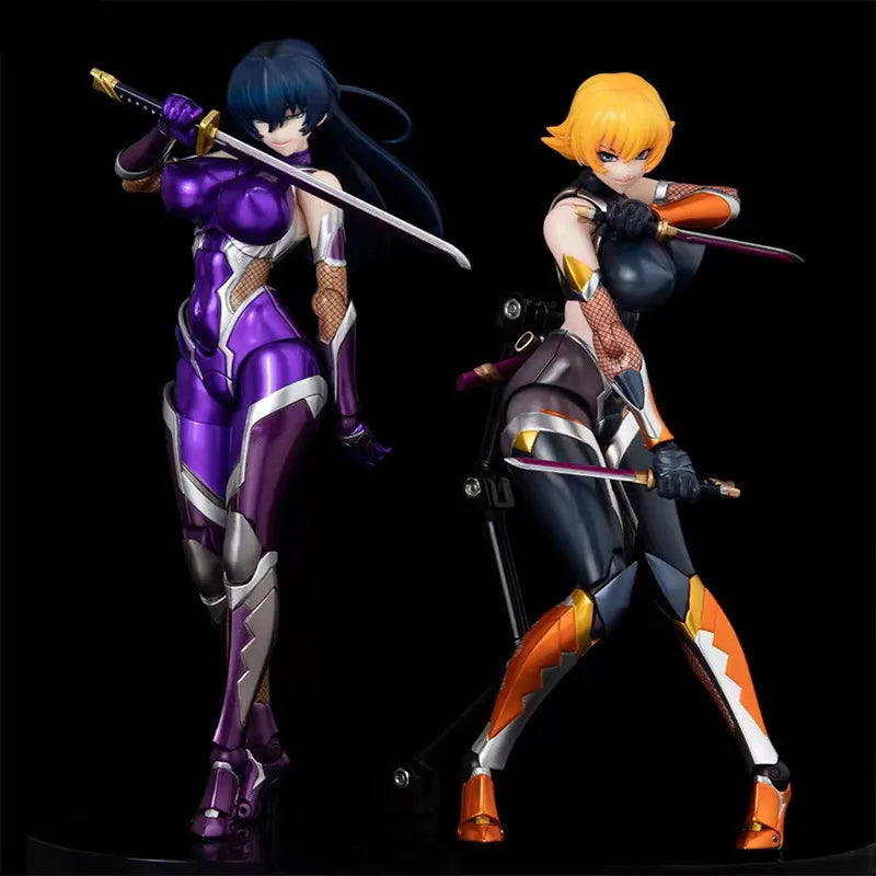 18cm Taimanin Asagi 3 Action Figure Mizuki Yukikaze Igawa Sakura Asagi Figurine Collectible Toy Birthday Pvc Model Doll Gifts
