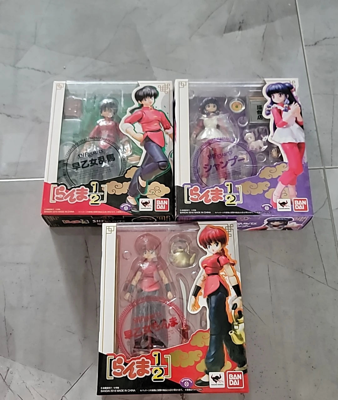 Ranma Original Shf Figuarts Bandai  Anime 15cm Action Figure Tamashii Nations Exclusive  Action Figure Hibiki Ryoga Gift For K