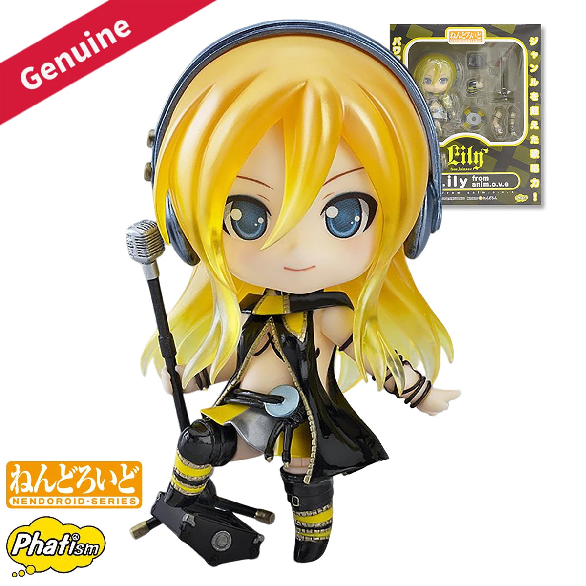 Original Genuine Phat Company Action/Dolls Nendoroid (#286) Vocaloid Lily Original Character Figure Decoration Collection Gift