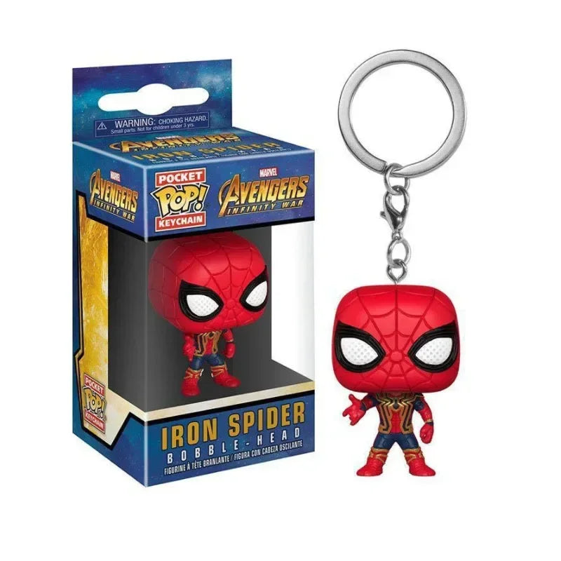 НОВО FUNKO POP Спайдър-Мен Спайдър-Гуен Зелен Гоблин Ловец на зомбита Спайдър Питър Паркър Мистерио Ключодържател Винилова фигурка Играчки