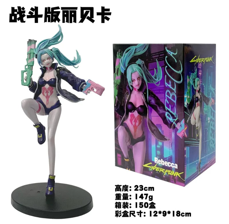 Cyberpunk Lucy Rebecca David Martinez Johnny Silverhand Action Figure Toys