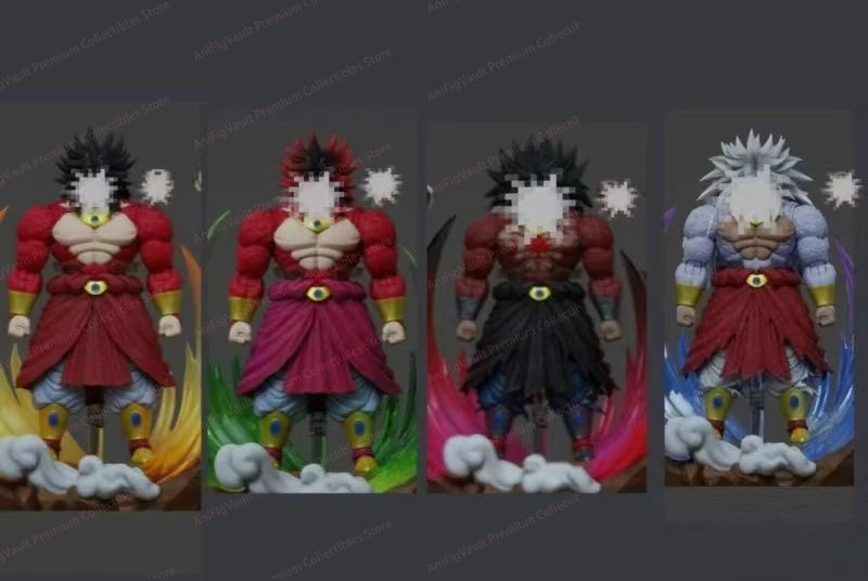 【New】Kong Dragon Ball SHF Super Saiyan Super Saiyan Four Broly MA08L,09L,10L,11L Anime Figure Model Toy