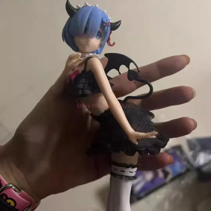 В наличност Taito Precious Figure Rem Pretty Tenshi Ver. Re:life in A Different World From Zero 23Cm Doll Anime Model Toys