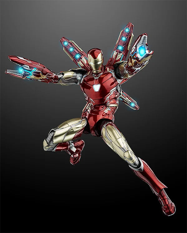 100% Original Threezero Studio The Infinity Saga DLX Iron Man Mark 85 Anime Action Collection Figures Model Toys Gifts In Stock