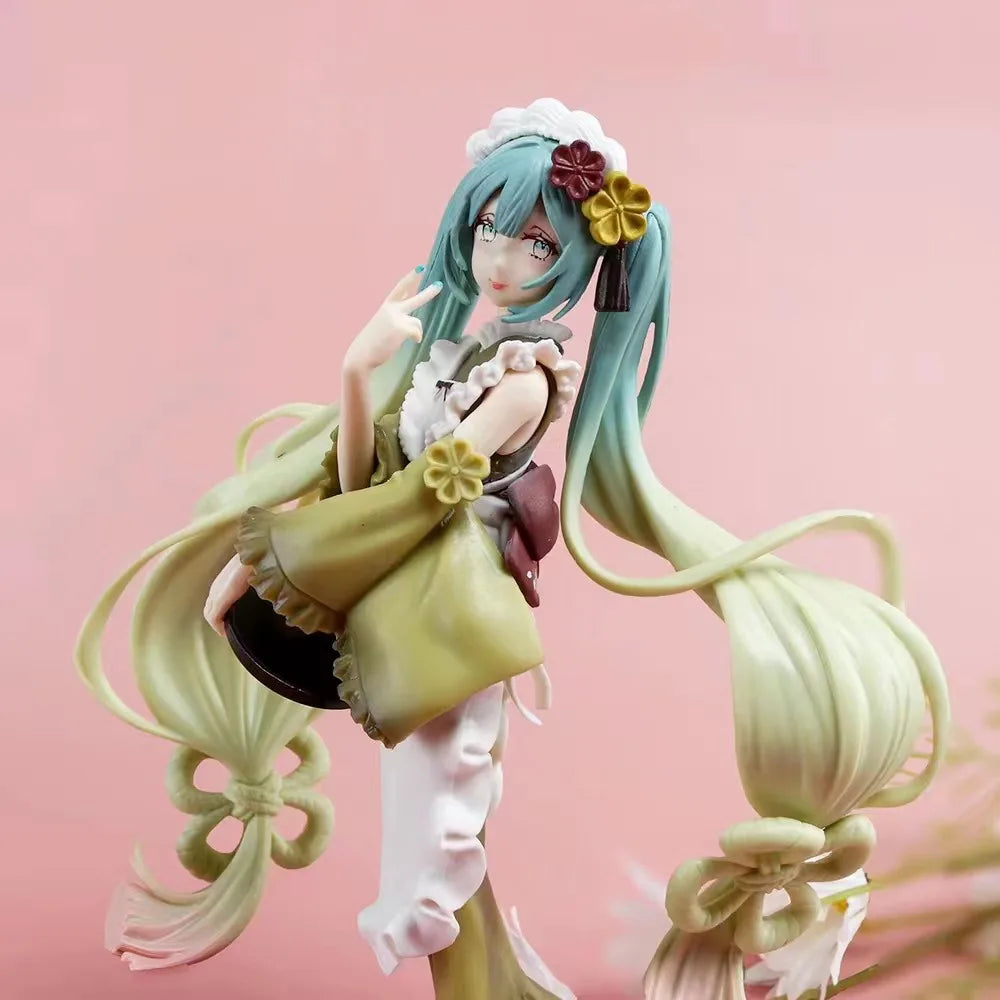 New Anime Hatsune Miku kimono Virtual Singer Manga Figure Hatsune Miku PVC Action Figure Kawaii toy girl gift